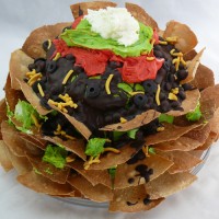 Food - Mexican Nachos Cake